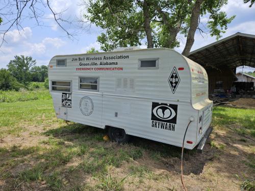 The old Communications trailer